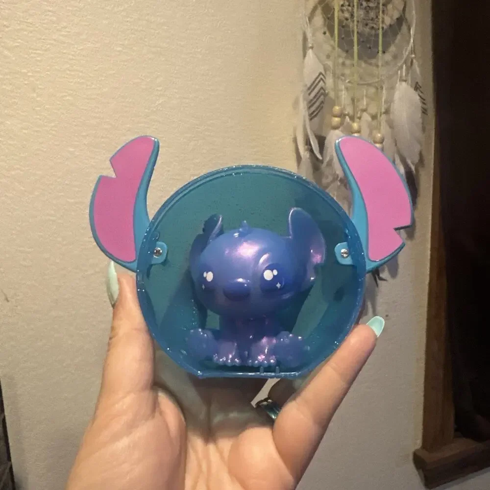 Disney Lilo & Stitch Squish-A-Stitch Blind Ball Squishy Opened Blue/Purple